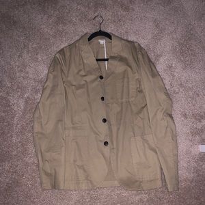 Tan blazer/ trench never worn